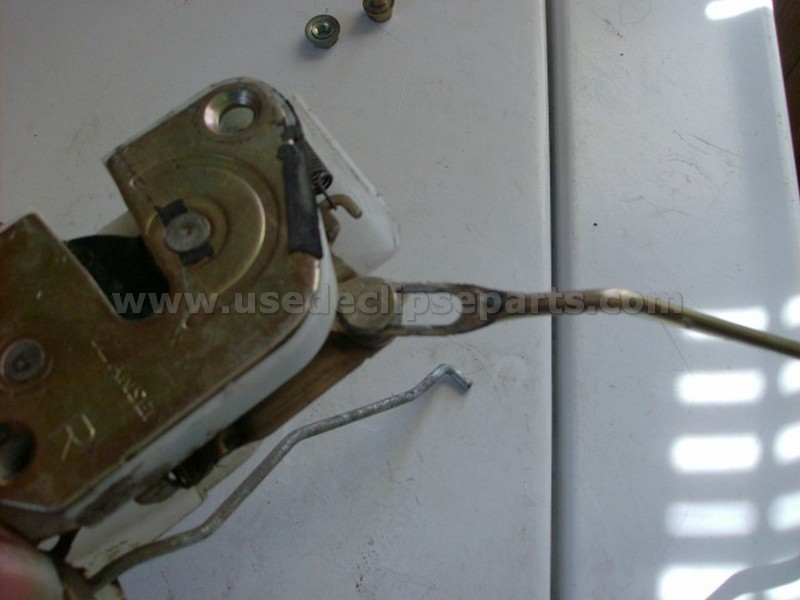 side shot of 2g eclipse door lock assembly